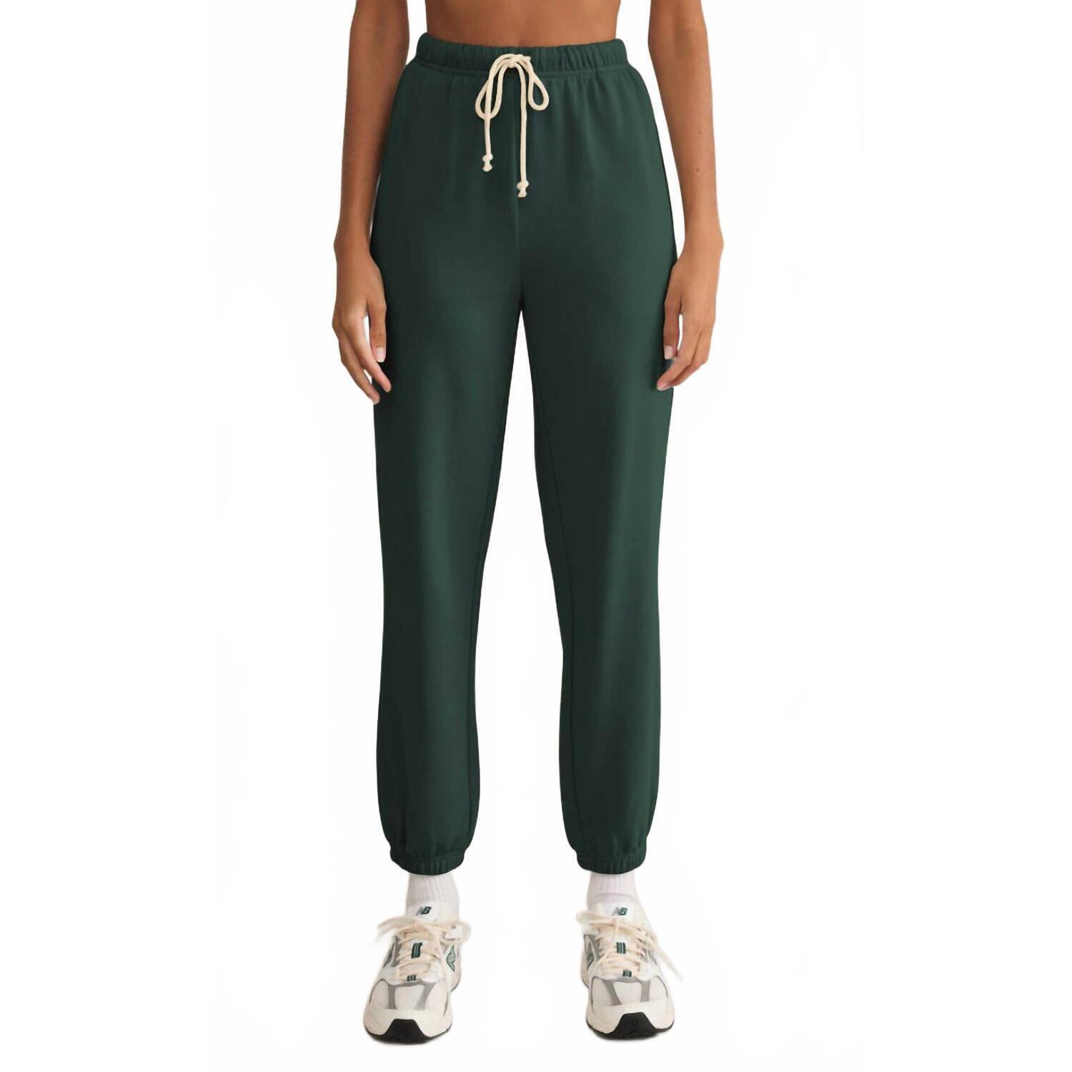 New Z Supply Women's Stadium Jogger In Green